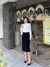 dp白色長(cháng)袖襯衫女職業(yè)裝工裝修身免燙100純棉襯衣商務(wù)正裝工作服 DP01【方領(lǐng)】暗門(mén)襟 37 曬單實(shí)拍圖