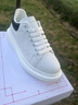 NAIYOTE小白鞋男春季男鞋板鞋百搭板鞋厚底韓版運動(dòng)休閑鞋男情侶鞋 白色 【頭層牛皮-經(jīng)典款】 42 【經(jīng)典男女同款】 曬單實(shí)拍圖
