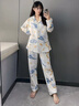 康喜月A類純棉夾層空氣棉月子服秋冬季產(chǎn)婦待產(chǎn)服產(chǎn)后喂奶哺乳期家居服 鯨落星沉【A類純棉夾層空氣棉】 L碼【適合120-140斤】 曬單實拍圖