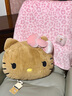 野獸派家居（tbh）三麗鷗Hello Kitty二合一法蘭絨暖香毯/抱枕車載抱枕毯靠墊空調毯 Kitty二合一暖香毯抱枕 粉色 曬單實拍圖