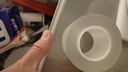 得力（deli）強(qiáng)力納米膠帶無(wú)痕雙面膠 30mm*5m*2mm加厚 升級(jí)防塵泡殼 春聯(lián)專(zhuān)用 水洗可重復(fù)使用 1卷 JL522 曬單實(shí)拍圖