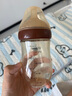 世喜新生兒防脹氣奶瓶3-7個(gè)月PPSU嬰兒仿母乳奶嘴240ml 曬單實(shí)拍圖