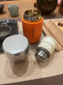 尚明鈦燜茶杯個(gè)人燜泡茶杯旅行茶具防燙便捷式戶(hù)外隨行杯簡(jiǎn)約快客杯 橙色【鍍鈦內膽】 曬單實(shí)拍圖