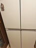 海爾（Haier）小紅花系列418升594mm專(zhuān)業(yè)超薄零嵌十字T型家用電冰箱一級能效BCD-418WGHTDB9WVU1國家補貼20% 曬單實(shí)拍圖
