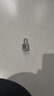 密碼鎖掛鎖小型家用門鎖學(xué)生宿舍柜子行李箱背包鎖頭盔健身房防盜 迷你掛鎖-銀色-3位密碼-1個裝 曬單實拍圖