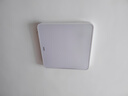 惠普精工吸頂燈led臥室現代簡(jiǎn)約餐廳中山燈具方50*50cm遙控三色 曬單實(shí)拍圖