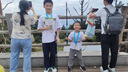 安踏凌云丨官方兒童運動(dòng)鞋男童鞋跑步鞋2024年春秋季中大童緩震休閑鞋 【凌云系列】熒光水綠/黑-6 40 碼 曬單實(shí)拍圖