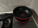 特福（Tefal）鍋具套裝百變鍋可拆卸煎炒鍋有鈦不粘鍋六件套千葉玫瑰紅 曬單實(shí)拍圖