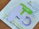ESCASE 手機掛繩夾片固定卡片電話(huà)殼卡扣硅膠貼片鏈連接墊片掛環(huán)防丟神器南糯紫 曬單實(shí)拍圖