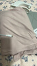無(wú)印良品（MUJI）女式 柔軟針織 家居連衣裙 睡裙 煙熏粉色 S-M 曬單實(shí)拍圖