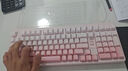 邁從（MCHOSE） G98 V2客制化機械鍵盤(pán)gasket結構三模2.4G/有線(xiàn)/藍牙hifi全鍵熱插拔電競游戲辦公電腦平板 G98 V2 霧桃漸變-烈焰橙軸 曬單實(shí)拍圖