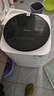 美的（Midea）嬰兒洗衣機全自動 3kg小型迷你波輪兒童內(nèi)衣洗衣機健康除螨洗15分鐘快洗二級能效以舊換新 MB30VH36E 曬單實拍圖