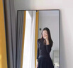 浪莎半高領(lǐng)打底衫女春秋季親膚舒適保暖內(nèi)搭修身上衣薄款長袖打底衫黑色L (建議80-125斤) 曬單實拍圖