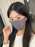 雅鹿保暖口罩女冬季高顏值護眼角顯臉小加厚防風(fēng)寒騎行面罩男3D立體潮 曬單實(shí)拍圖