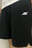 斯凱奇（Skechers）運動(dòng)短褲秋季速干寬松透氣短褲休閑戶(hù)外拉鏈口袋五分褲 碳黑色 XL 曬單實(shí)拍圖