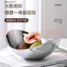 HUYO銀色鏡面304不銹鋼水果盤(pán)高檔干果托盤(pán)現代簡(jiǎn)約零食盤(pán)高顏值果盤(pán) 銀色鏡面304花瓣果盤(pán) 曬單實(shí)拍圖