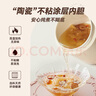 小熊（Bear）煮粥神器1-2人便攜式電燉杯電煮鍋 免注水加熱飯盒保溫桶燜燒杯 bb煲粥鍋嬰兒輔食電燉鍋DRG-P10W5 曬單實(shí)拍圖