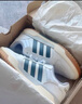 adidas ENTRAP美式校園風(fēng)運動(dòng)板鞋男女少年感復古籃球鞋阿迪達斯 白色/藍色   42 曬單實(shí)拍圖