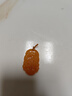 淑雀天然黃玉十二生肖屬相吊墜 吉祥物鼠?；⑼谬埳唏R羊猴雞狗豬掛件 小號黃蛇(掛件繩) 曬單實(shí)拍圖