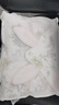全棉時(shí)代嬰兒抱被秋冬加厚可脫膽純棉新生兒包被產(chǎn)房包巾 雀舞花園90cm 曬單實(shí)拍圖