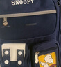 史努比（SNOOPY）小學(xué)生書包輕便兒童護脊減負雙肩包 一到三年級 寶藍綠小號 曬單實拍圖
