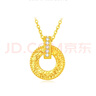 周大生周大生圓環(huán)項(xiàng)鏈銀S925設(shè)計(jì)高級(jí)感鎖骨鏈新七夕禮物送女友 曬單實(shí)拍圖