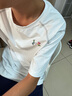 安德瑪（Under Armour）男童運(yùn)動(dòng)速干運(yùn)動(dòng)衫休閑短袖T恤訓(xùn)練服243120537 白色 160cm 曬單實(shí)拍圖