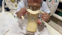 奶爸爸（Nicepapa）PPSU翻蓋奶瓶寬口徑自然實(shí)感防脹氣10月以上仿母乳奶嘴L碼300ML 曬單實(shí)拍圖