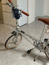 大行（DAHON）D10折疊自行車(chē)20英寸10速成人復古休閑運動(dòng)自行車(chē)HAC003 電鍍銀 曬單實(shí)拍圖