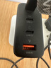 華碩a豆100W氮化鎵充電器 四口快充 出差伴侶 適用筆記本電腦/手機/平板充電頭 酷力黑+太空灰 曬單實(shí)拍圖
