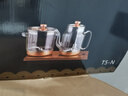茶皇子（CHAHUANGZI）底部全自動(dòng)上水電熱燒水壺泡茶專(zhuān)用玻璃茶臺電茶壺茶桌嵌入式一體 XH-T5N 1L T5-N（煮杯款） 曬單實(shí)拍圖