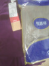 恒源祥【熱銷(xiāo)10W套】秋衣秋褲女純棉中老年加肥加大薄款棉毛衫 女紫羅蘭 曬單實(shí)拍圖