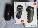 JBL FLIP6 音樂萬花筒六代 【國家補貼】便攜藍牙音箱  賽道揚聲器 獨立高音單元 中秋禮物 金屬黑 曬單實拍圖