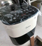 美的（Midea）空氣炸鍋易用旋鈕 家用實用大容量5.3L 不用翻面 蒸汽嫩烤 輕音烘炸 金屬內(nèi)腔無異味  MF-KZE535J5 曬單實拍圖