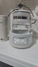 摩飛電器（Morphyrichards）全玻璃養(yǎng)生壺家用燒水壺多段控溫電熱水壺極速風(fēng)冷恒溫壺沖奶泡奶機(jī)MR5602 1.2L 椰奶白 曬單實(shí)拍圖