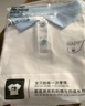 金布?。↗INBUDING）2022年夏季男童短袖T恤適合2-12歲男寶寶穿的polo衫小男孩夏裝洋 9081#  白色TIME 130 適合身高(120-130) 曬單實(shí)拍圖