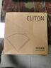 CLITON咖啡濾紙 原木便攜滴漏式手沖咖啡粉過濾網(wǎng) V型濾杯用濾紙100張 曬單實(shí)拍圖