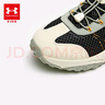 安德瑪（Under Armour）男女童防滑耐磨透氣網(wǎng)面戶(hù)外鞋兒童生活戶(hù)外鞋2521812 黑/綠 35 曬單實(shí)拍圖