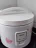 美的（Midea）出品華凌電飯煲家用經(jīng)典老式電飯鍋3/4/5L大容量老人宿舍機(jī)械式簡易操作蒸煮電飯煲 2-6人用｜帶蒸籠｜不粘內(nèi)膽｜ 4L 曬單實(shí)拍圖