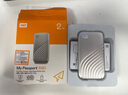 西部數(shù)據(jù)（WD）2TB NVMe 移動(dòng)固態(tài)硬盤(pán)（PSSD）My Passport隨行SSD type-c接口 1050MB/s 手機(jī)直連筆記本兩用外接 曬單實(shí)拍圖