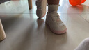 泰蘭尼斯學(xué)步鞋童鞋秋季寶寶面包鞋軟底嬰兒鞋女童機能鞋白/粉23 曬單實(shí)拍圖