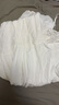 茵曼（INMAN）亞麻提花連衣裙2025夏季女裝新品休閑松緊收腰氣質(zhì)高級感長裙子 白色 XL 曬單實拍圖