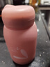 【搶】可愛萌萌兔卡通水杯女牛奶玻璃杯迷你小巧便攜杯子 粉色萌萌兔330ml1只 曬單實(shí)拍圖