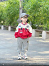 汪汪隊(duì)立大功男童機(jī)車服外套2025秋季新款男寶寶棒球服外套春秋賽車服兒童上衣 楓葉紅 110 曬單實(shí)拍圖