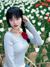 回力（Warrior）U領(lǐng)子開(kāi)扣修身長(cháng)T上衣女2024年秋季新款設計感小眾顯瘦長(cháng)袖打底衫 曬單實(shí)拍圖