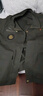 鴻赫純棉耐磨工作服套裝男勞保服春秋季電焊工服防燙建筑工裝汽修戶外 A款-軍綠套裝（純棉） 3XL /185（推薦160-170斤） 曬單實拍圖