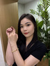 唯一（Winy）錦鯉平安扣和田玉銀手鏈輕奢生日禮物女生手串手鐲教師節送老師 曬單實(shí)拍圖