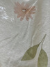 芬騰睡衣女春秋季純棉5A抑菌帶胸墊開衫家居服套裝 曬單實(shí)拍圖