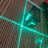 德力西電氣 DELIXI ELECTRIC紅外線水平儀高精度強(qiáng)光細(xì)線自動(dòng)調(diào)平綠光藍(lán)12線激光室外建筑戶外 綠光12線巨無(wú)霸雙電豪配＋腳架 曬單實(shí)拍圖