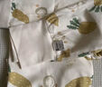 童泰（TONGTAI）嬰兒套裝春秋季純棉寶寶衣服兒童家居服內(nèi)衣上衣高腰褲黃色100cm 曬單實拍圖